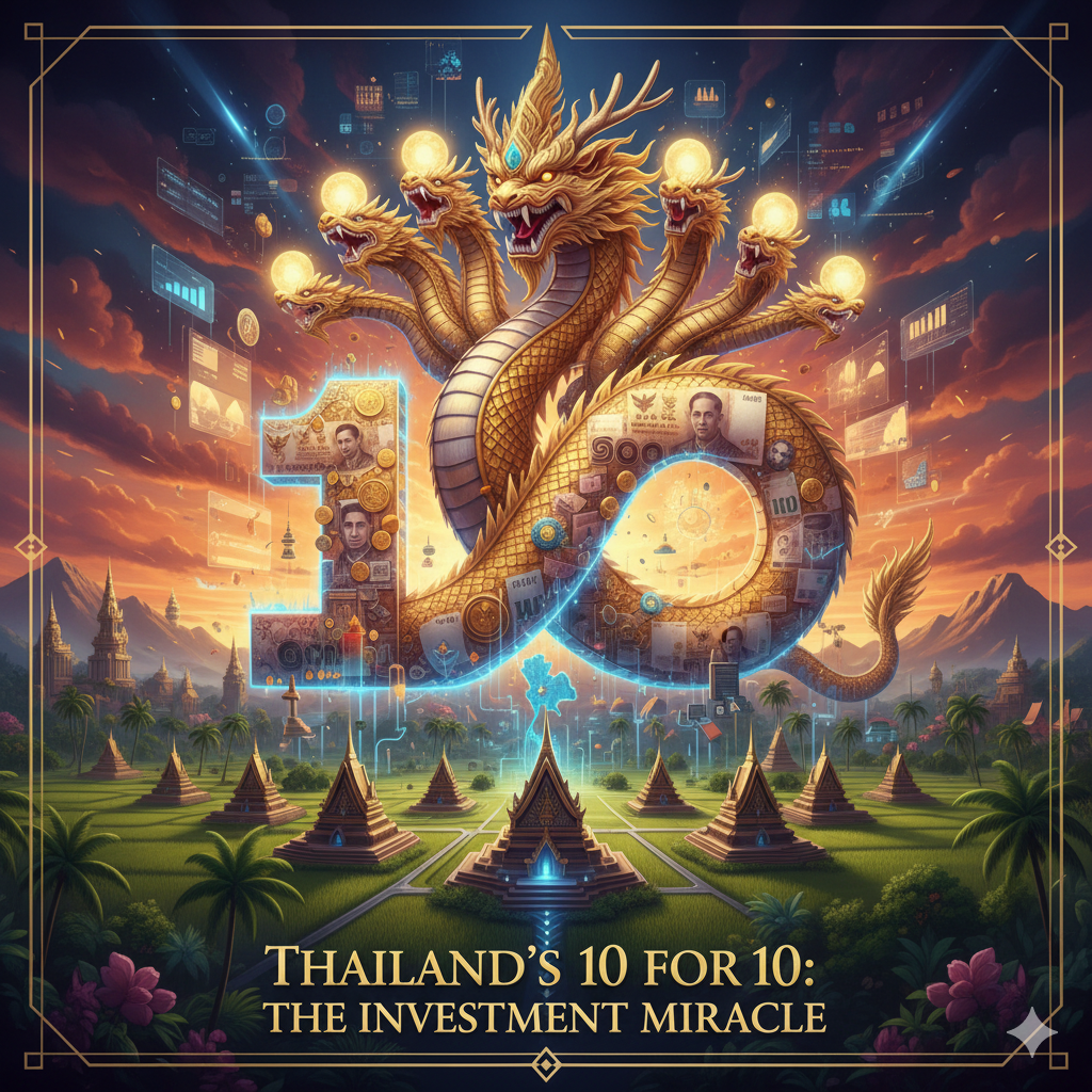 Thailand’s Ten for Ten: The Strategic Shield in a Fragmented Global Economy